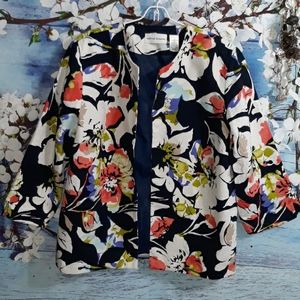Alfred Dunner 3/4 Sleeve Cardigan |  Size 12